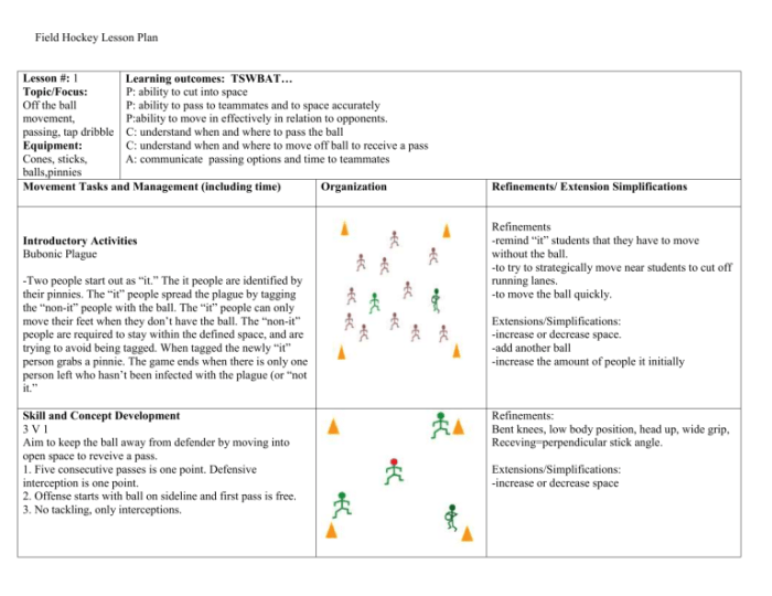 Field hockey packet #10 answer key