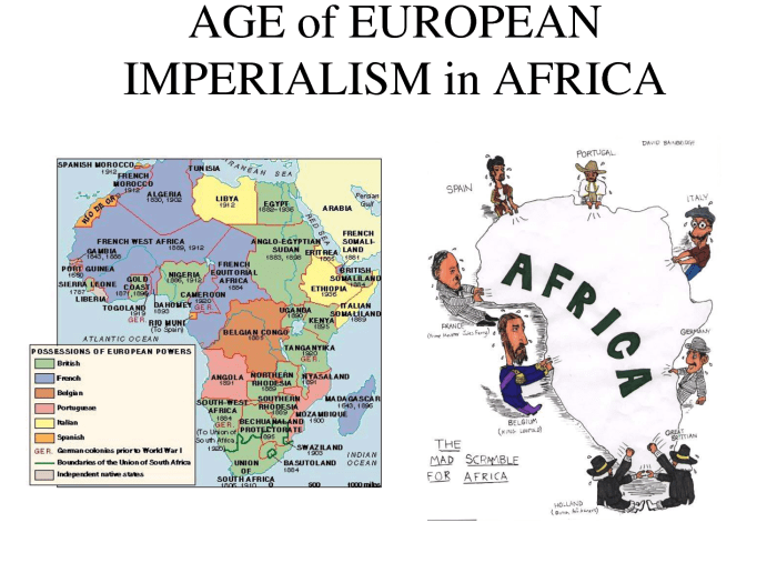 Imperialism in africa mini q