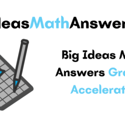 Big ideas math integrated 2 answers