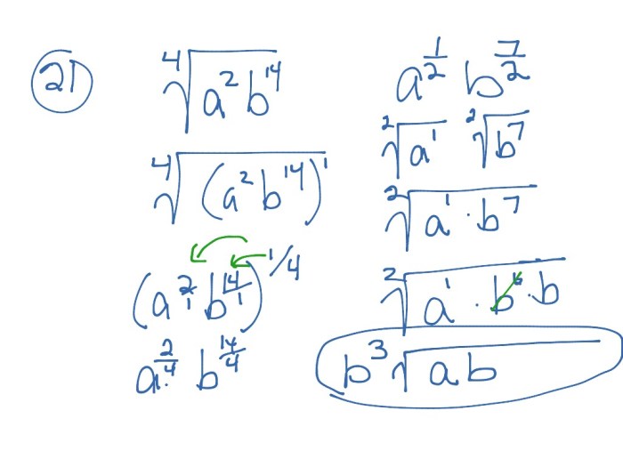 Unit 6 radical functions homework 2 rational exponents